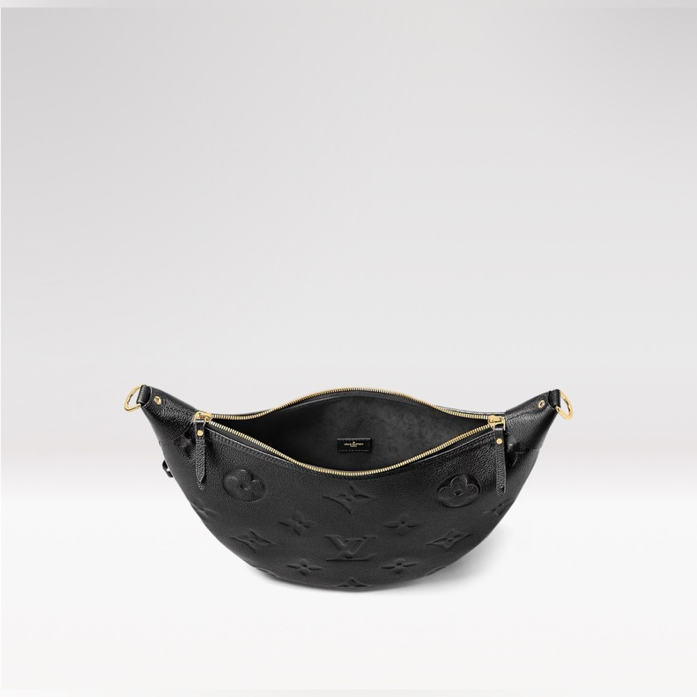 Louis Vuitton Loop Hobo Black Leather Crossbody Shoulder Bag - Picture 6 of 16